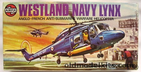 Airfix 1/72 Westland Navy Lynx, 3024 plastic model kit